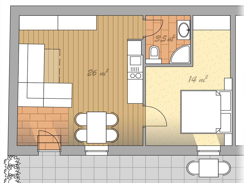 Apartment Pri nama Bovec Bagian luar foto